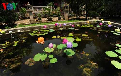 Thanh Tien paper flowers village in Hue - ảnh 2